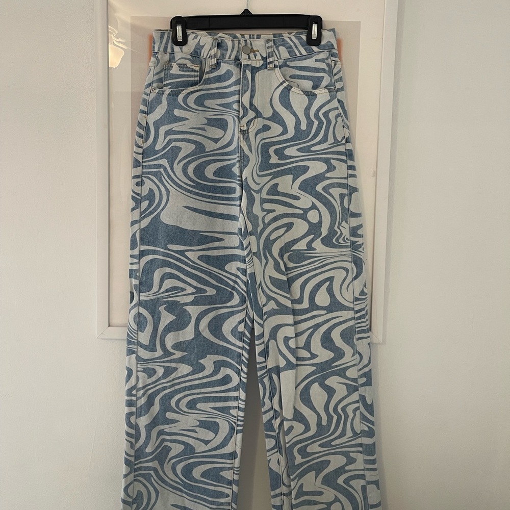 pattern jeans - Picture 2 of 4